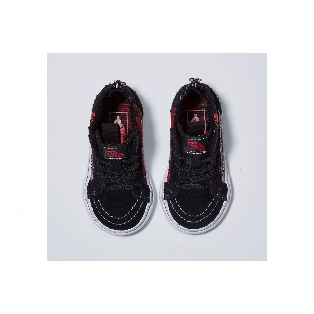 VANS TD SK8-HI ZIP STNG VN0A4BV1Y09-Y09 Μαύρο