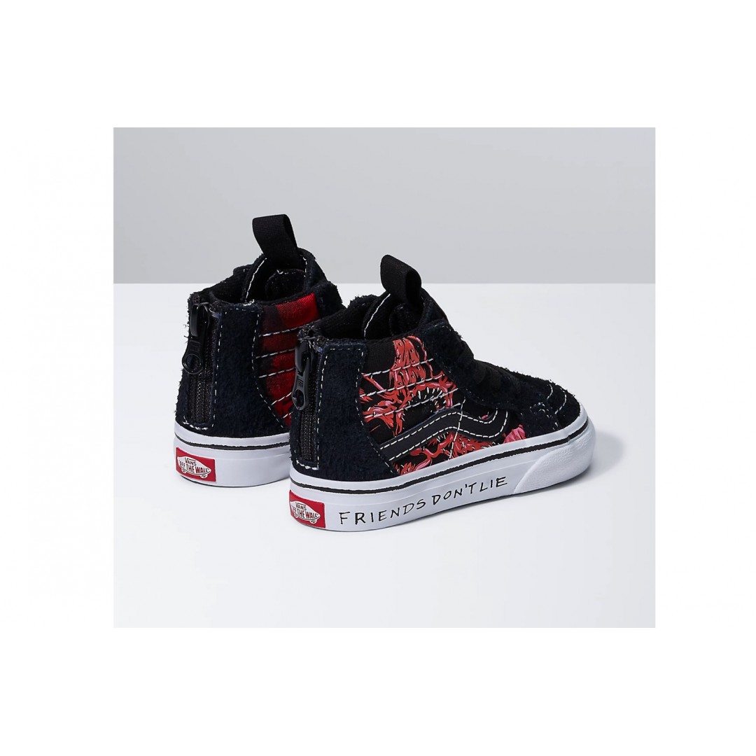 VANS TD SK8-HI ZIP STNG VN0A4BV1Y09-Y09 Μαύρο