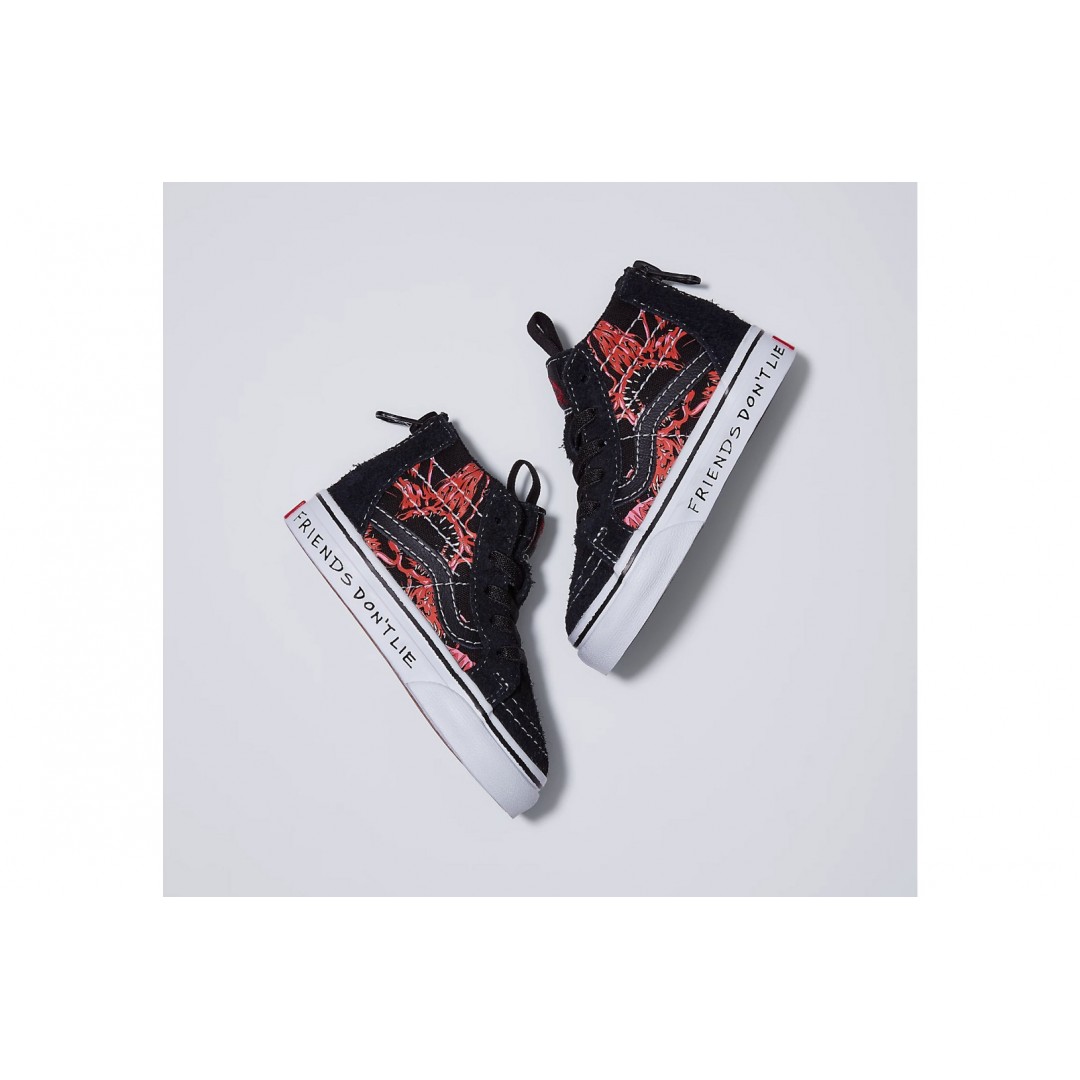 VANS TD SK8-HI ZIP STNG VN0A4BV1Y09-Y09 Μαύρο