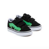 VANS OLD SKOOL V GLOW VN000CPZYJ7-YJ7 Black Image 1