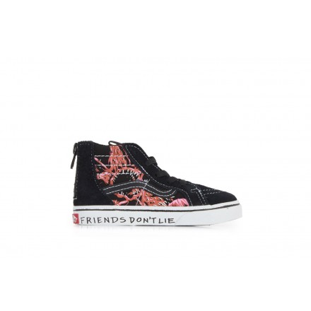 VANS TD SK8-HI ZIP STNG VN0A4BV1Y09-Y09 Μαύρο