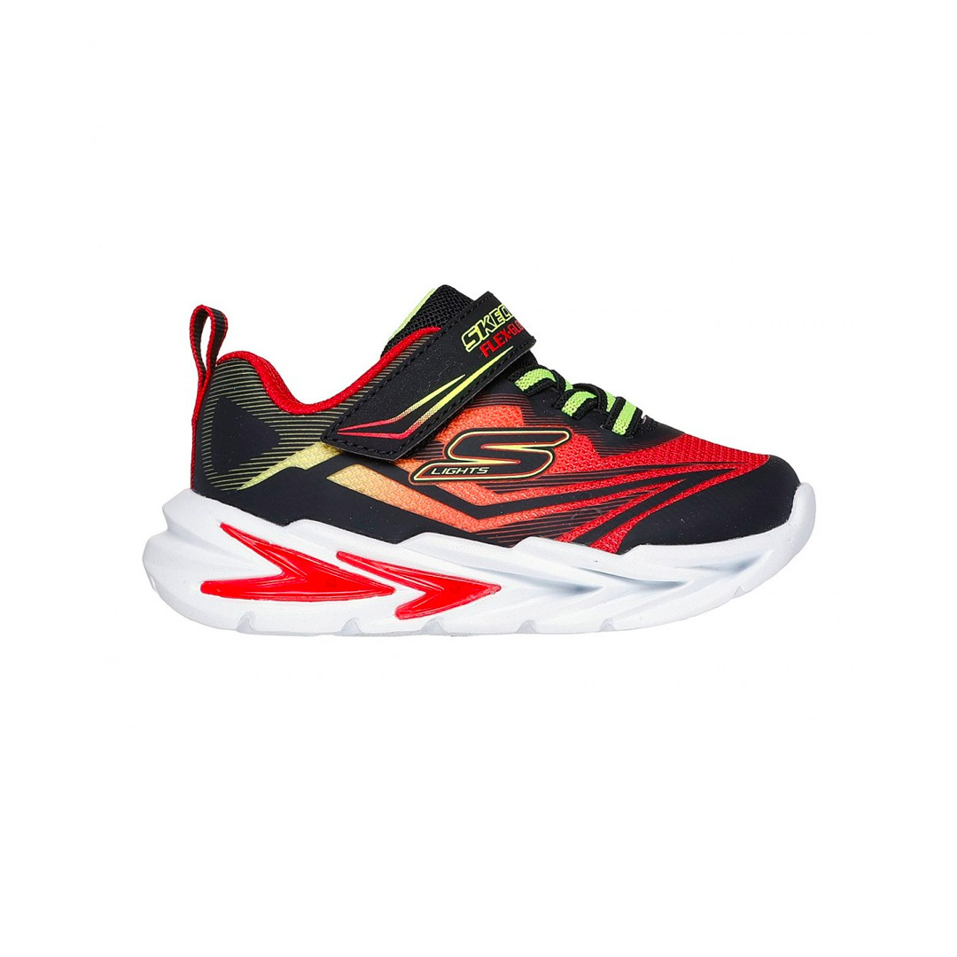 SKECHERS LIGHTED GORE & STRAP SNEAKER W 400139N-BKRD Πολύχρωμο