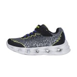 SKECHERS LIGHTED GORE & STRAP SNEAKER W 400603L-BKYL Multi Image 0