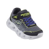 SKECHERS LIGHTED GORE & STRAP SNEAKER W 400603L-BKYL Multi Image 1