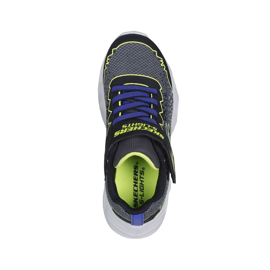 SKECHERS LIGHTED GORE & STRAP SNEAKER W 400603L-BKYL Multi