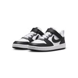 NIKE COURT BOROUGH LOW RECRAFT DV5457-131 Λευκό-Μαυρο Εικόνα 1
