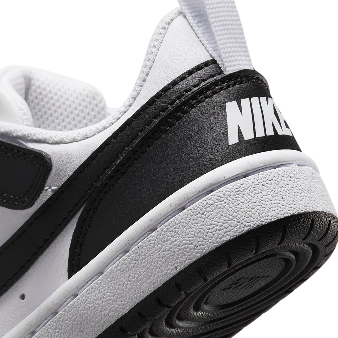 NIKE COURT BOROUGH LOW RECRAFT DV5457-131 Λευκό-Μαυρο
