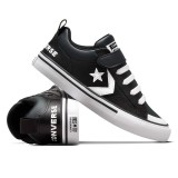 CONVERSE PRO BLAZE LEATHER A08477C Black Image 3