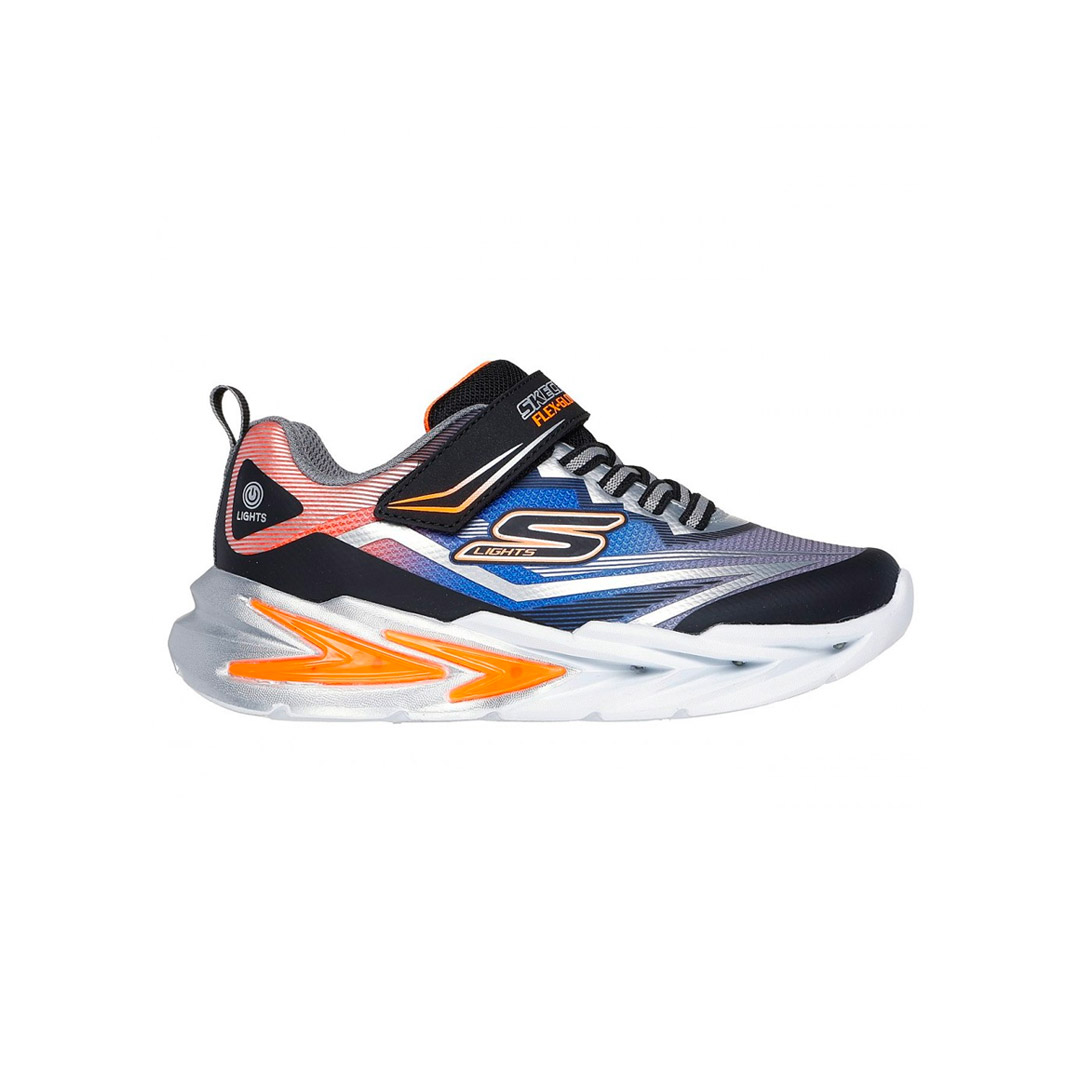 SKECHERS LIGHTED GORE & STRAP SNEAKER W 400139L-BKSL Πολύχρωμο