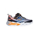 SKECHERS LIGHTED GORE & STRAP SNEAKER W 400139L-BKSL Πολύχρωμο Εικόνα 