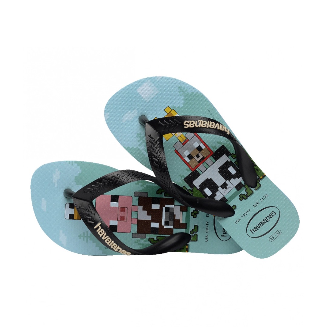 HAVAIANAS KIDS MINECRAFT 4145125-1056 Siel