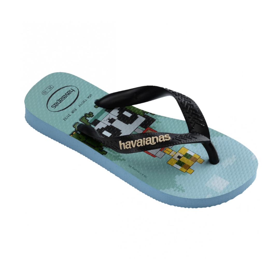 HAVAIANAS KIDS MINECRAFT 4145125-1056 Siel