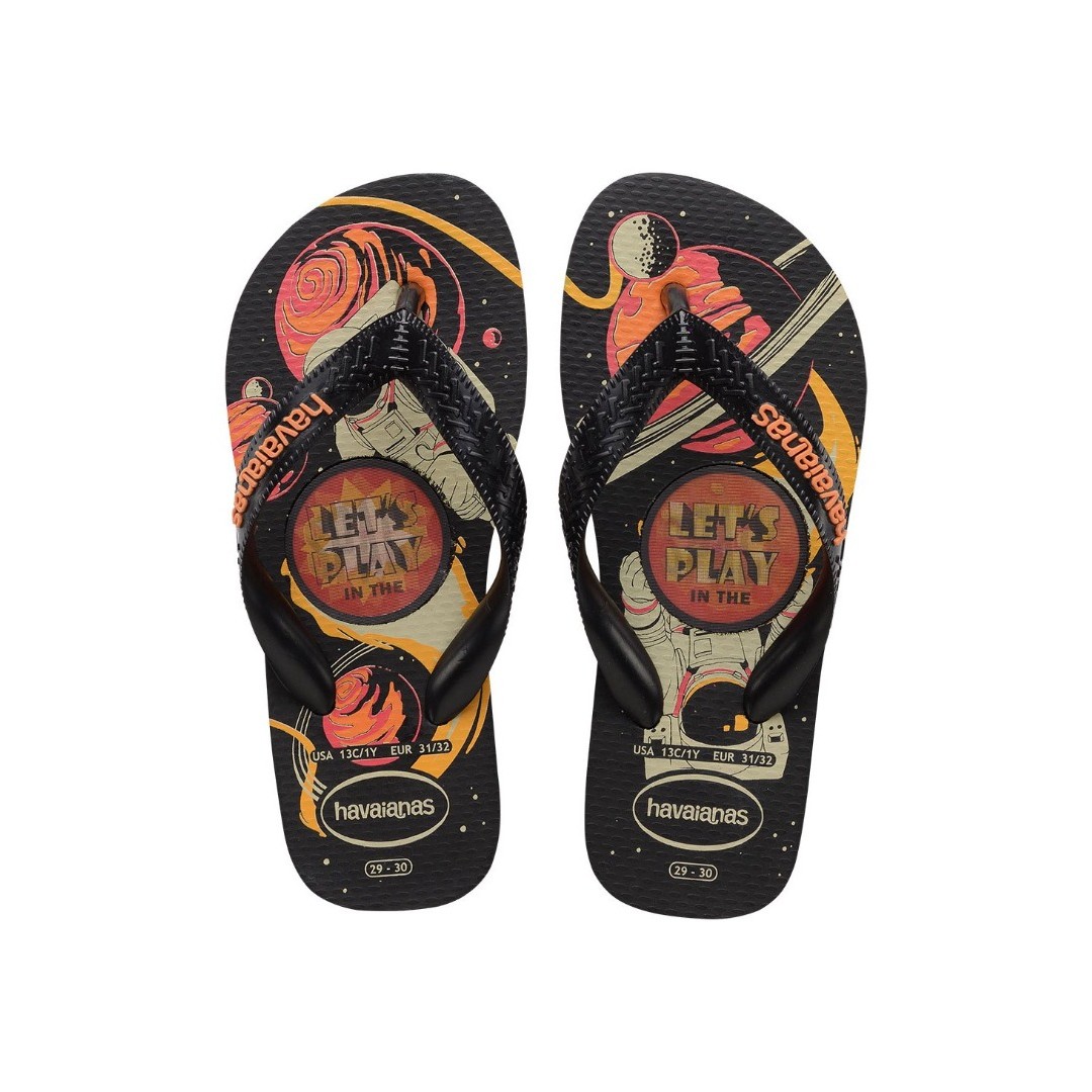 HAVAIANAS HAV. TOP HOLOGRAPHIC 4145946-1069 Black