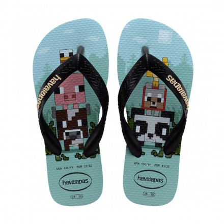 HAVAIANAS KIDS MINECRAFT 4145125-1056 Siel