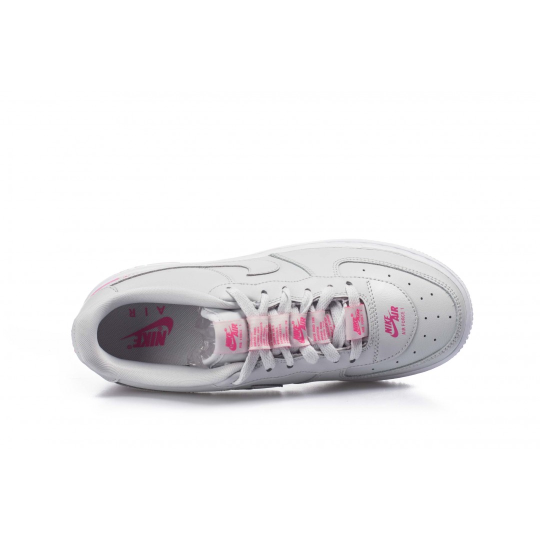 pink and grey air force 1