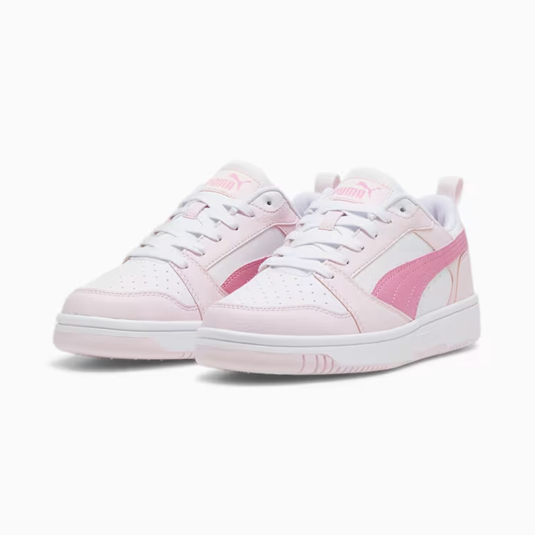 PUMA REBOUND V6 LO JR 393833-08 Λευκό