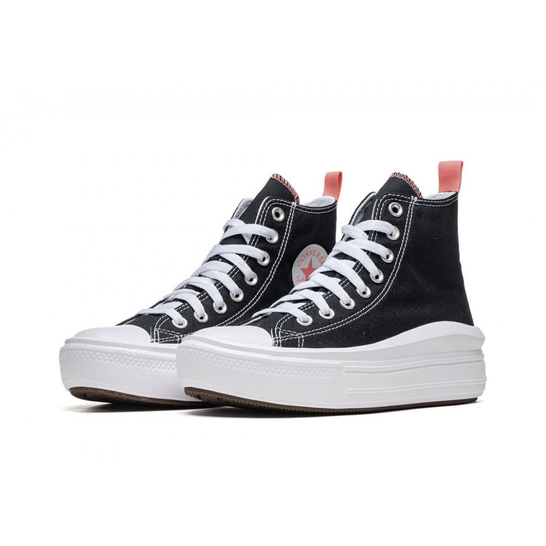 CONVERSE CHUCK TAYLOR ALL STAR MOVE CANVAS PLATFORM 271716C Black
