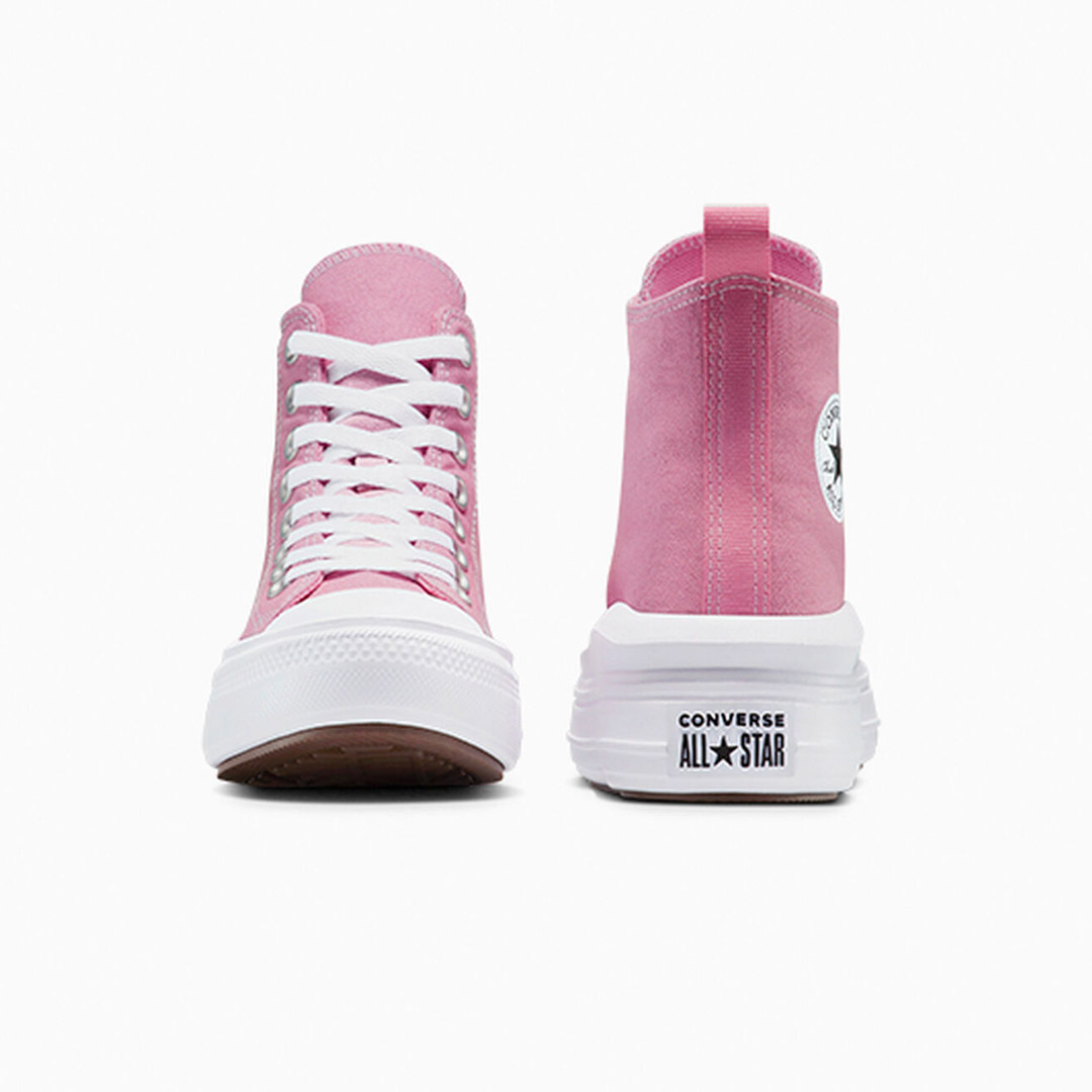 CONVERSE CHUCK TAYLOR ALL STAR MOVE PLATFORM A13128C Ροζ