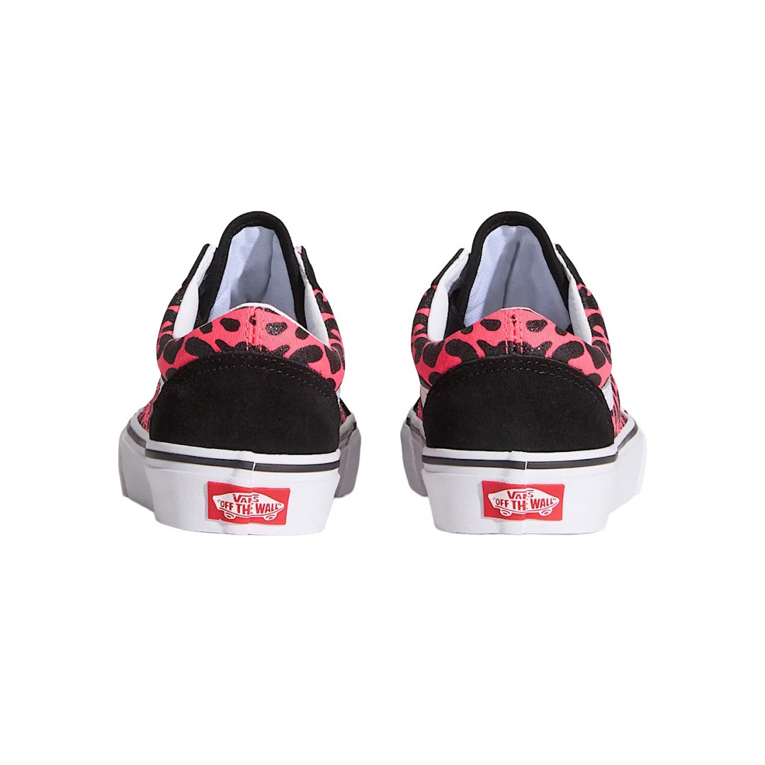VANS OLD SKOOL GLITTER LEOPARD VN000D2VFOC-FOC Φούξια