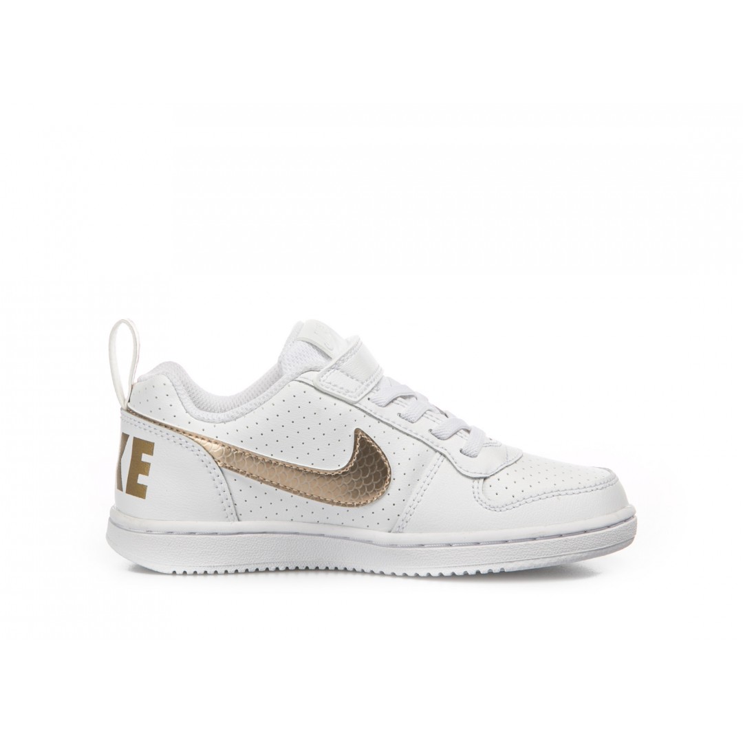 NIKE COURT BOROUGH LOW EP PS BV0748-100 White