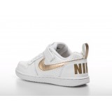 NIKE COURT BOROUGH LOW EP PS BV0748-100 White Image 2