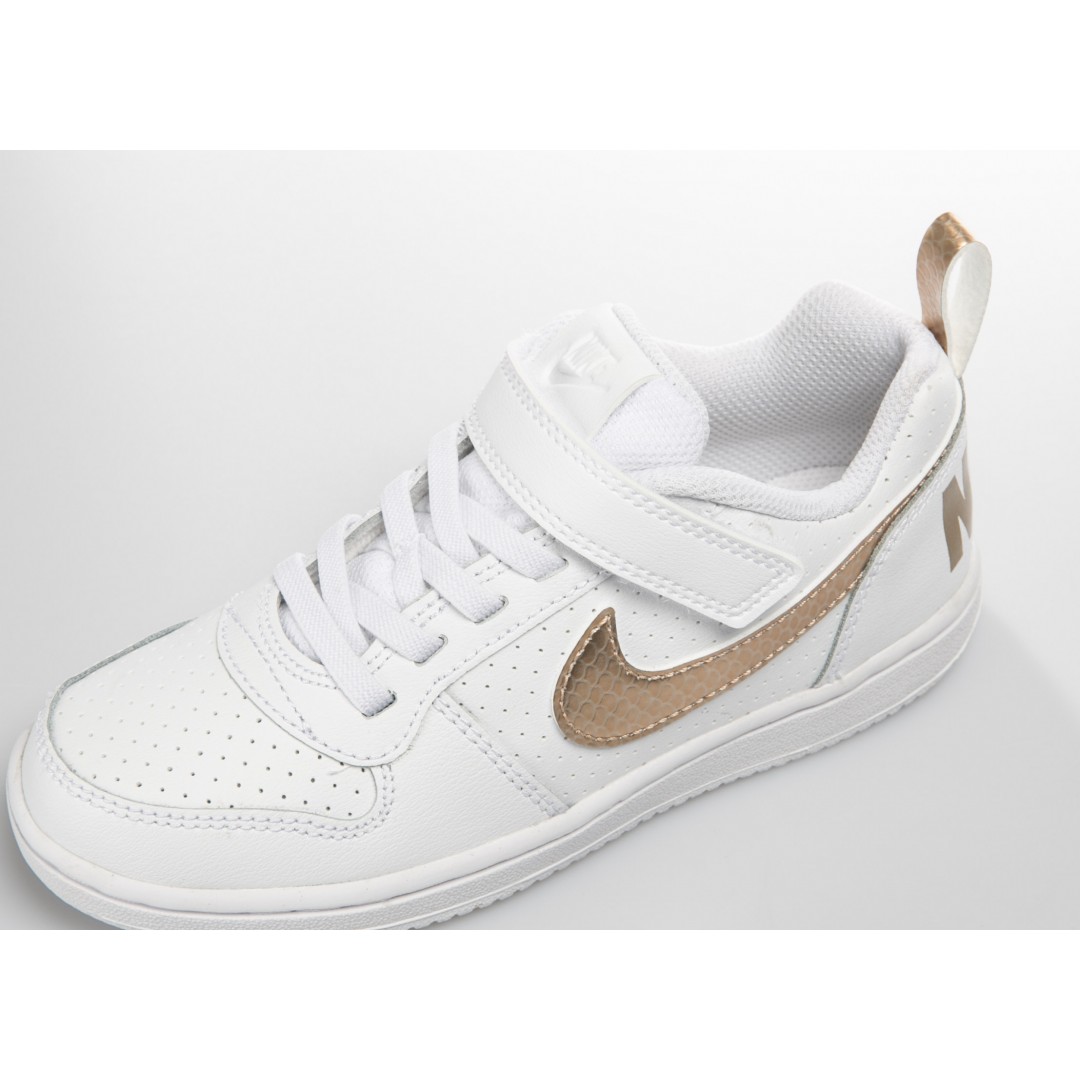 NIKE COURT BOROUGH LOW EP PS BV0748-100 White