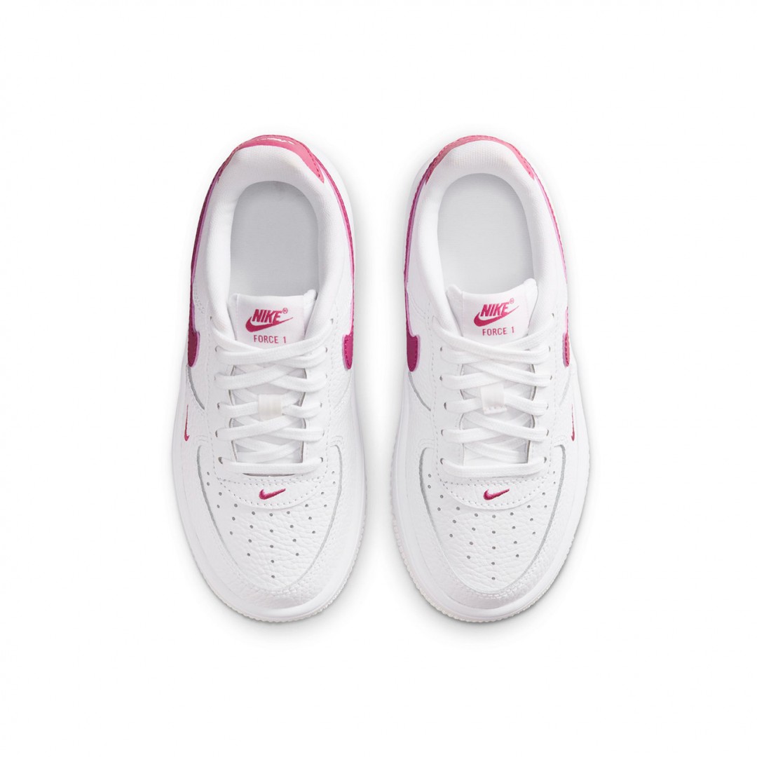 NIKE AIR FORCE 1 LOW LACE MS (PS) IO7401-100 Λευκό