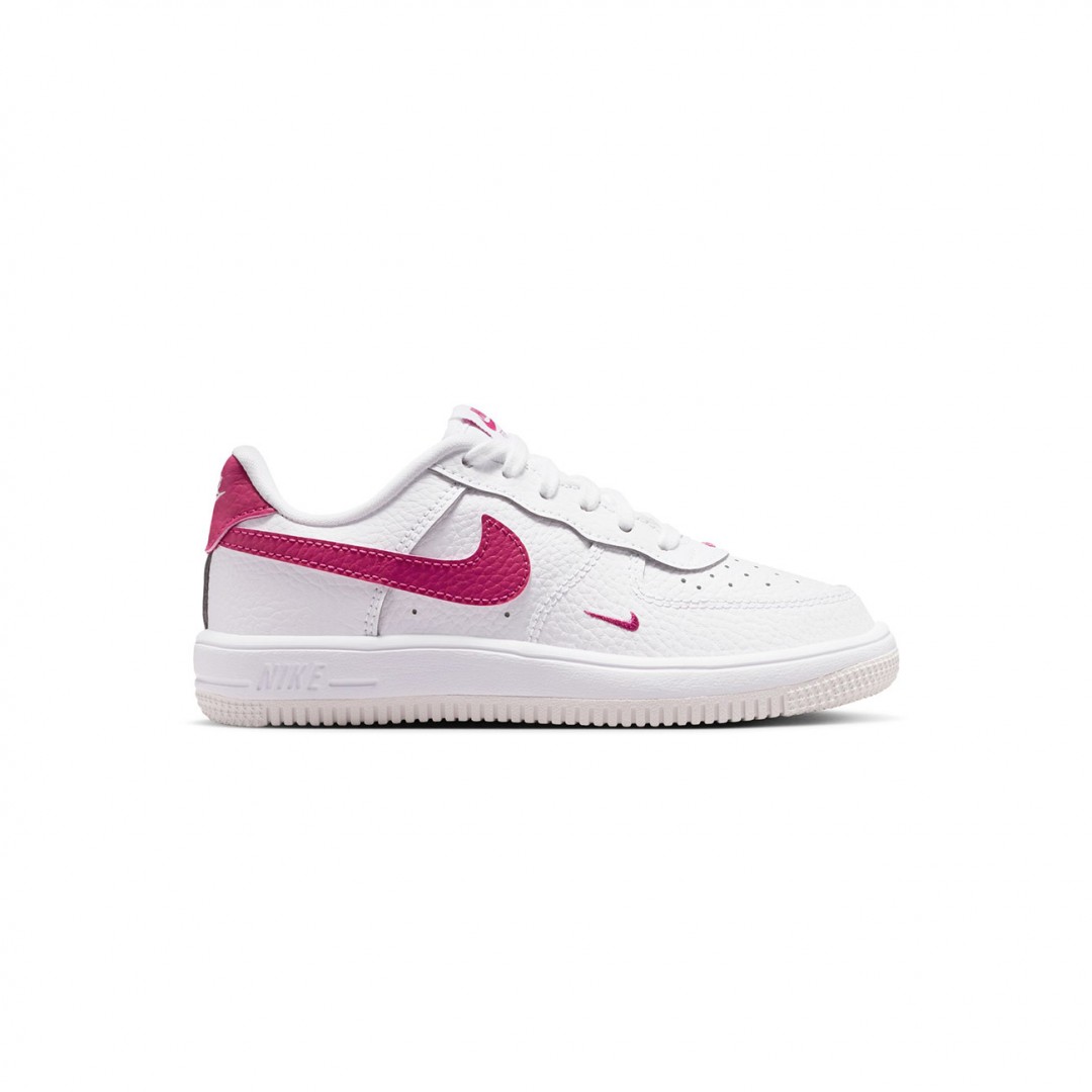 NIKE AIR FORCE 1 LOW LACE MS (PS) IO7401-100 Λευκό