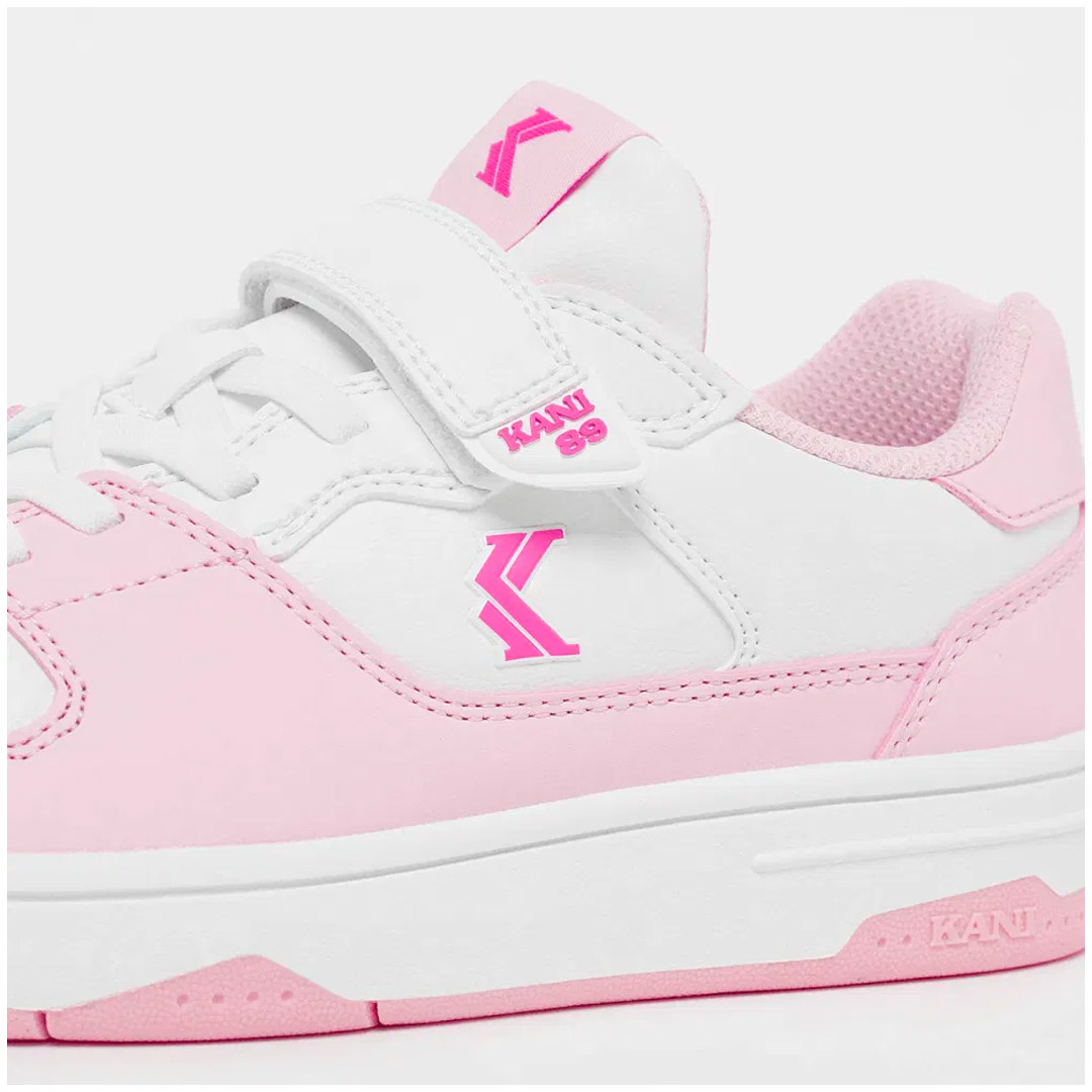 KARL KANI 89 2K PS KKFWKPS000043-WHITE/PINK White