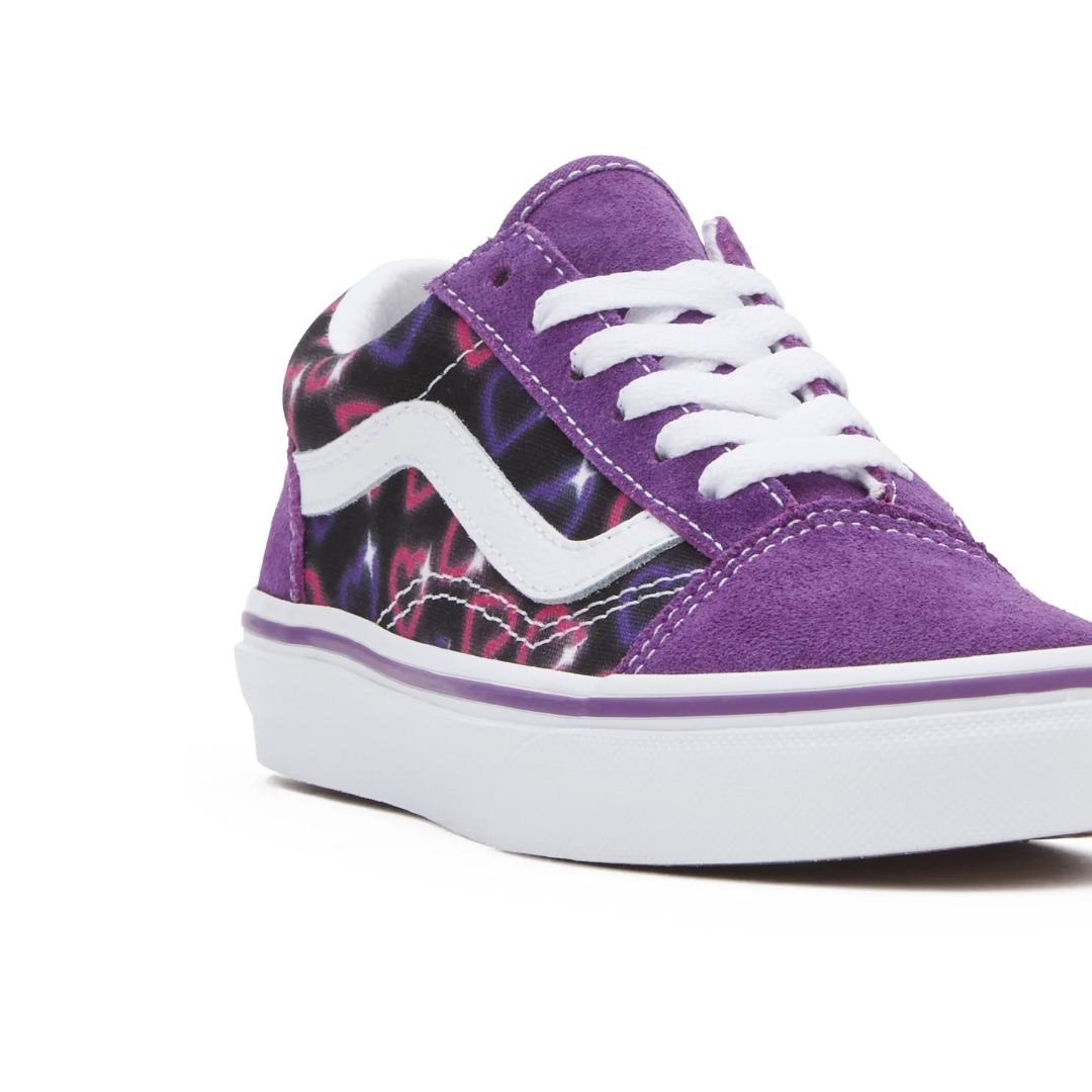 VANS UY OLD SKOOL NEON HEARTS VN0005WVBJD-BJD Purple