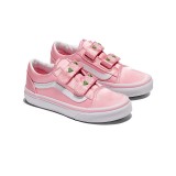 VANS OLD SKOOL V SATIN ROSE VN000CYDBJ1-BJ1 Ροζ Εικόνα 0