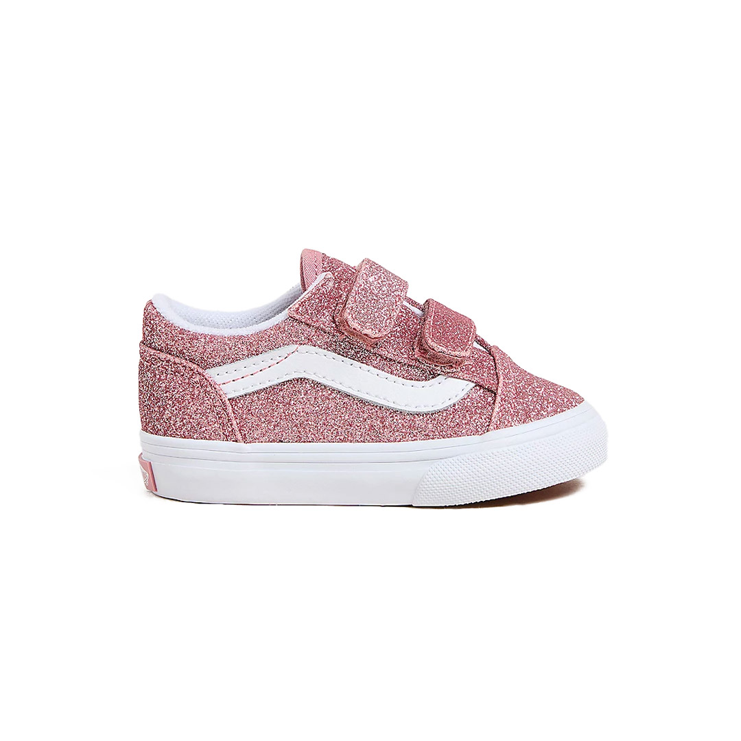 VANS OLD SKOOL V GLITTER VN000CYDFSL-FSL Pink