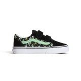 VANS OLD SKOOL V GLOW COSMIC CRUISERS VN000CYAYJ7-YJ7 Black Image 