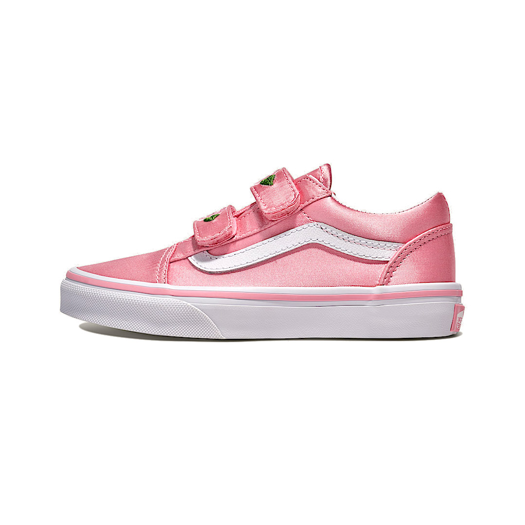 VANS OLD SKOOL V SATIN ROSE VN000CYDBJ1-BJ1 Ροζ