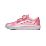 VANS OLD SKOOL V SATIN ROSE VN000CYDBJ1-BJ1 Ροζ Εικόνα 