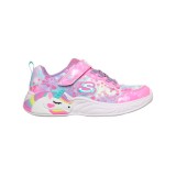SKECHERS LIGHTED UNICORN GORE & STRAP WMULTI HEART PRINT UPPER 303063L-PKMT Πολύχρωμο Εικόνα 