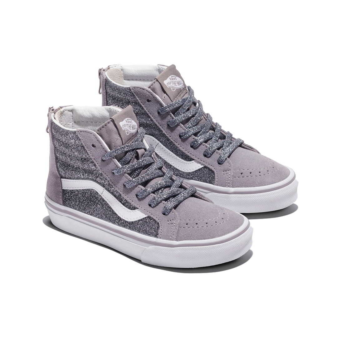 VANS SK8-HI ZIP GLITTER VN000CYQ2VM-2VM Coal