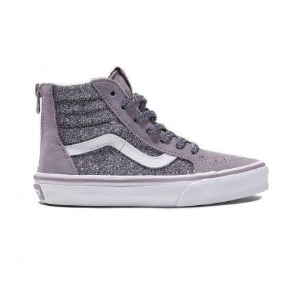 VANS SK8-HI ZIP GLITTER VN000CYQ2VM-2VM Coal