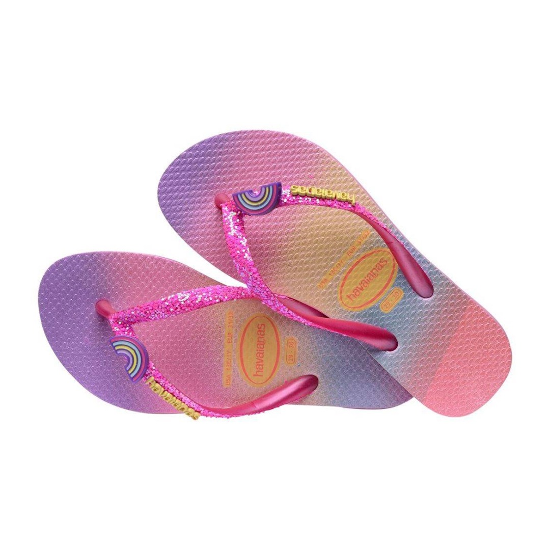 HAVAIANAS KIDS SLIM GLITTER TRENDY 4146976-2139 Ροζ