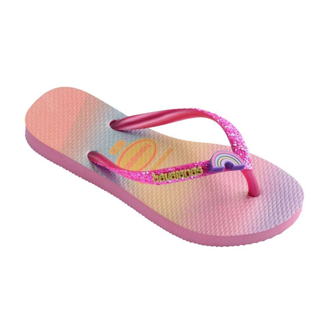 HAVAIANAS KIDS SLIM GLITTER TRENDY 4146976-2139 Ροζ