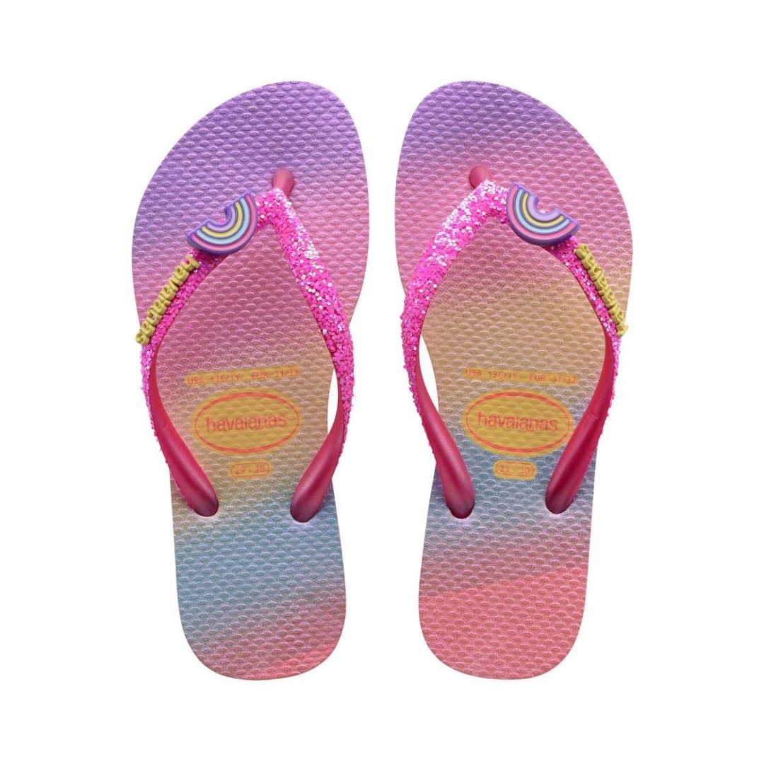 HAVAIANAS KIDS SLIM GLITTER TRENDY 4146976-2139 Ροζ