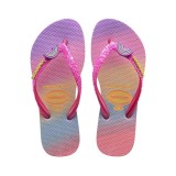 HAVAIANAS KIDS SLIM GLITTER TRENDY 4146976-2139 Ροζ Εικόνα 