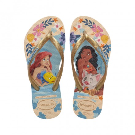 HAVAIANAS KIDS SLIM PRINCESS 4123328-8811 Πολύχρωμο