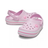 CROCS CROCBAND CLOG K 207006-6GD Pink Image 1
