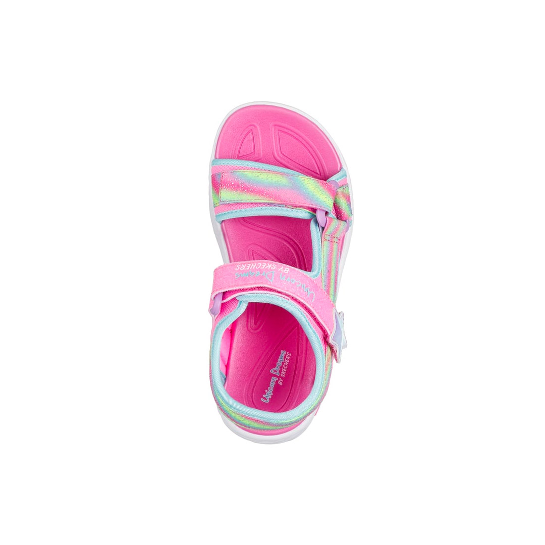 SKECHERS LIGHTED UNICORN DREAMS SANDAL 303107L-PKMT Ροζ