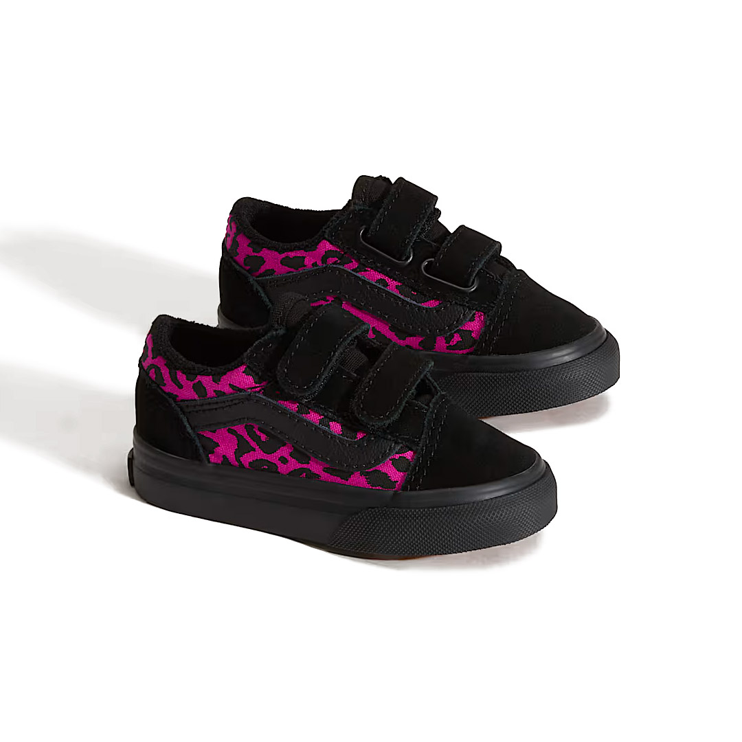VANS OLD SKOOL V LEOPARD VN000CTGPIB-PIB Μαύρο