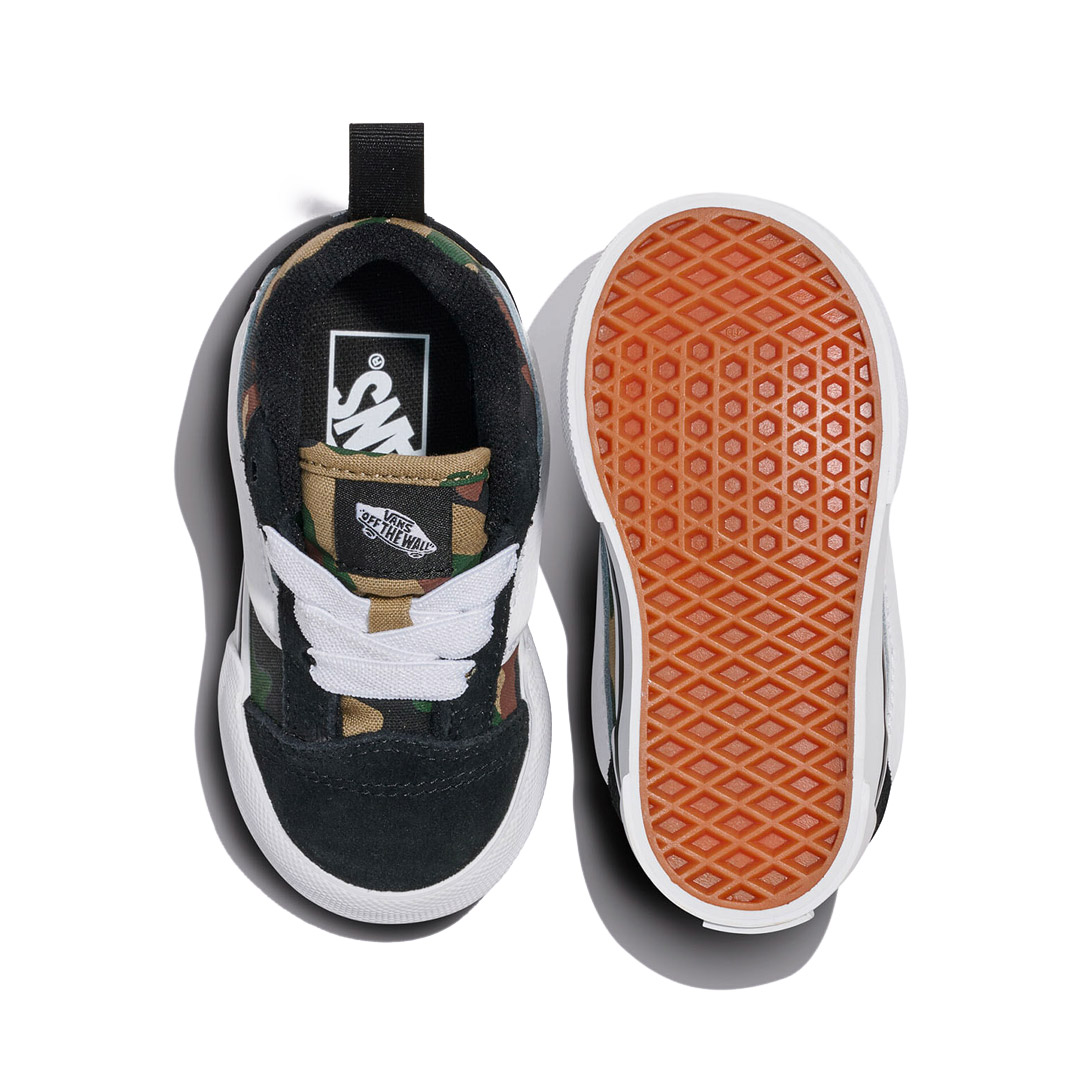 VANS KNU SKOOL ELASTIC LACE CAMO VN000D0KYJ7-YJ7 Black