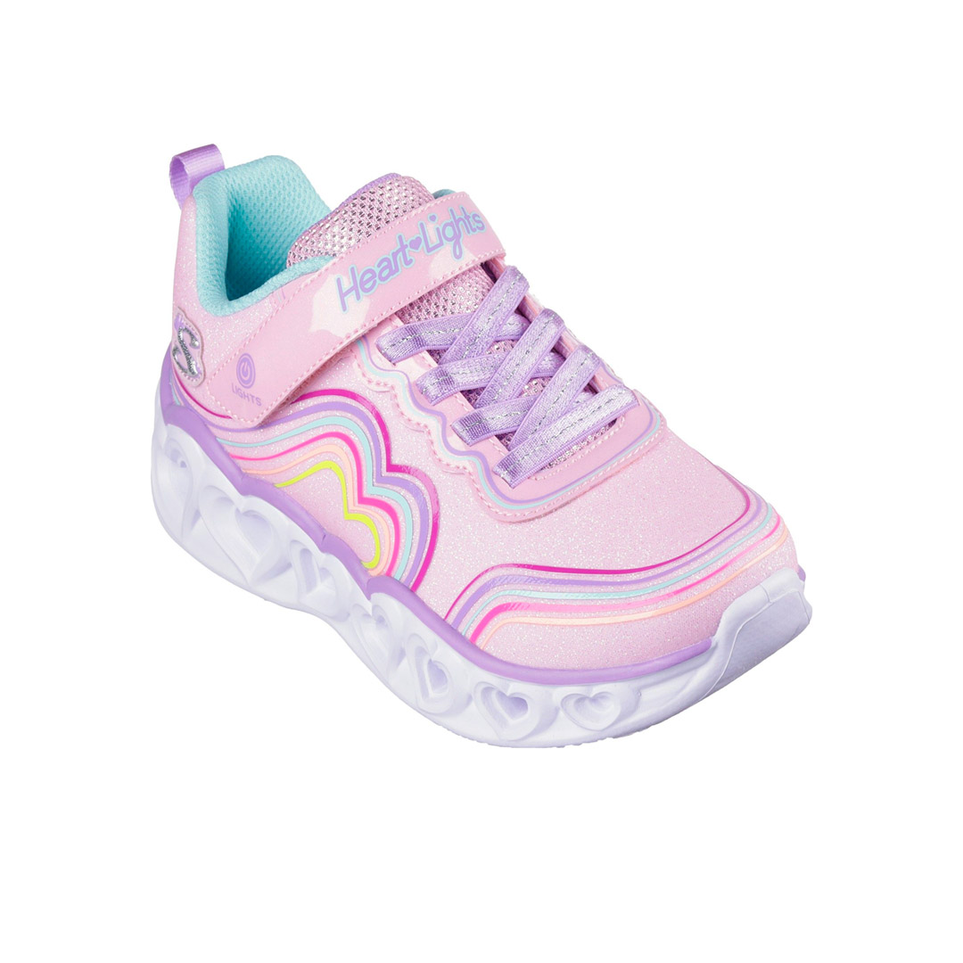 SKECHERS RETRO HEARTS 302689N-LPMT Pink