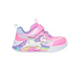 SKECHERS LIGHTED UNICORN BUNGEE & GORE SNEAKER 302298N-PKMT Ροζ Εικόνα 