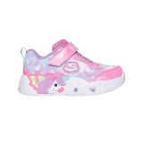 SKECHERS LIGHTED UNICORN GORE & STRAP WMULTI HEART PRINT UPPER 303064N-PKMT Πολύχρωμο Εικόνα 